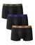 Boxer Mix And Colors DIM - lot de 3  (noir + bleu + orange)