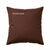 Taie d'oreiller &agrave; personnaliser - coton 57 fil/cm&sup2; (chocolat)