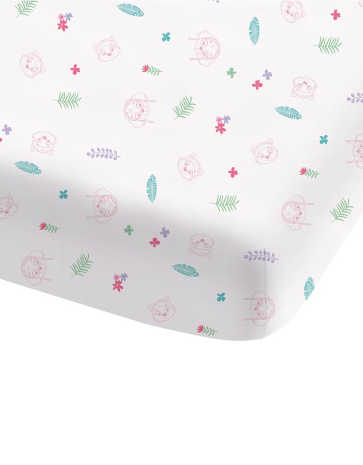 Parure de lit Pat Patrouille -  coton (rose / blanc)