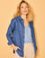 Chemise ample en jean (stone)