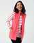 Veste polaire zippée sans manches (corail foncé)
