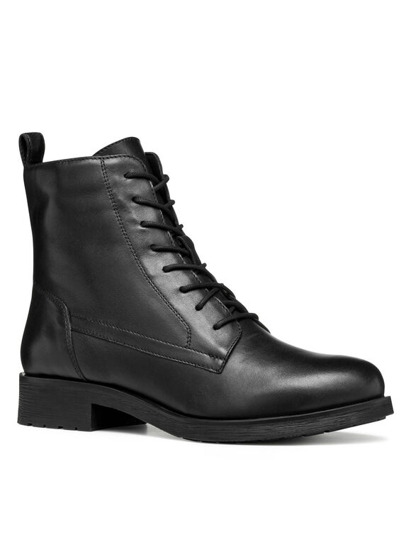 Bottines à lacets RAWELLE A (noir)