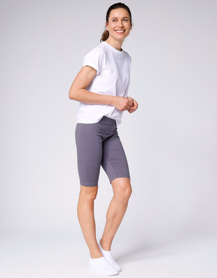 Cycliste maille coton bio(1), éco-responsable (anthracite) Cycliste maille coton bio(1), éco-responsable (anthracite)