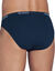 Slip ferm&eacute; forme mini  - lot de 3 (marine)