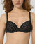 Soutien-gorge forme emboîtante dentelle florale Ace easy feel de Chantelle® - avec armatures (noir)