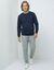 Sweat molleton col rond (marine)