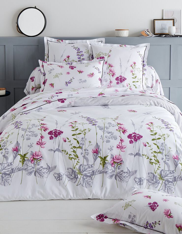 Linge de lit Pretty coton (blanc)