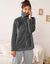 Veste polaire zippée (gris anthracite)