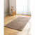 Tapis douceur et confort (sable)