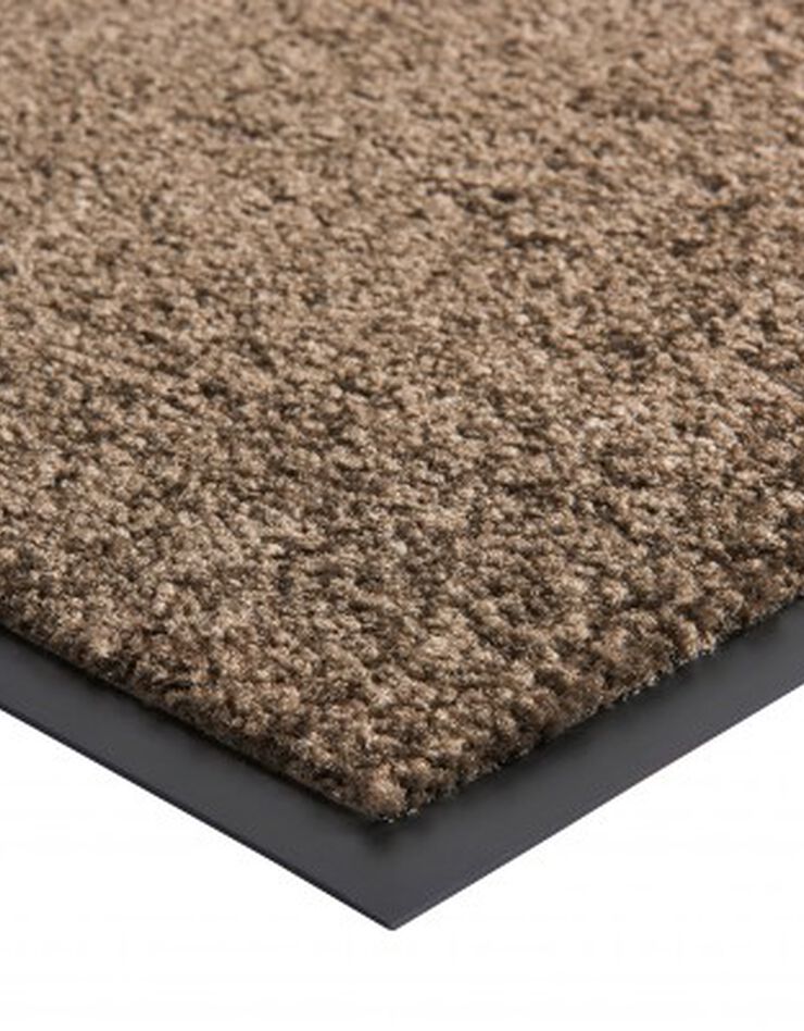 Tapis uni anti-poussière luxe (marron) Tapis uni anti-poussière luxe (marron)