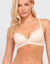 Soutien-gorge bonnets moul&eacute;s invisibles Secret Lace  - sans armatures (poudre)