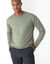Pull uni col rond (vert amande)