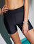 Short de bain uni Solaro (noir)