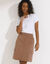 Jupe cargo, twill stretch (taupe)