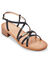 Sandales à talon en cuir Harryna (noir)