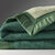 Couverture bicolore pure laine 800 g/m&sup2; (vert)