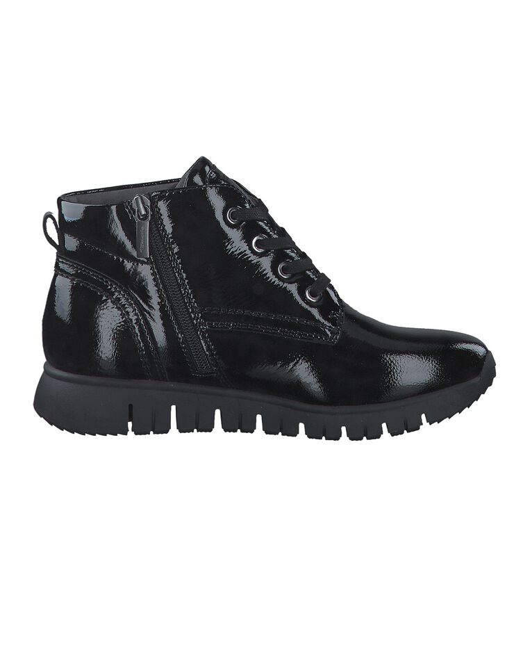 Bottines dessus cuir vernis - largeur confort (noir) Bottines dessus cuir vernis - largeur confort (noir)