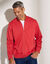 Sweat entièrement zippé uni (corail grisé)