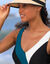 Maillot de bain 1 pièce colorblock (noir / émeraude)