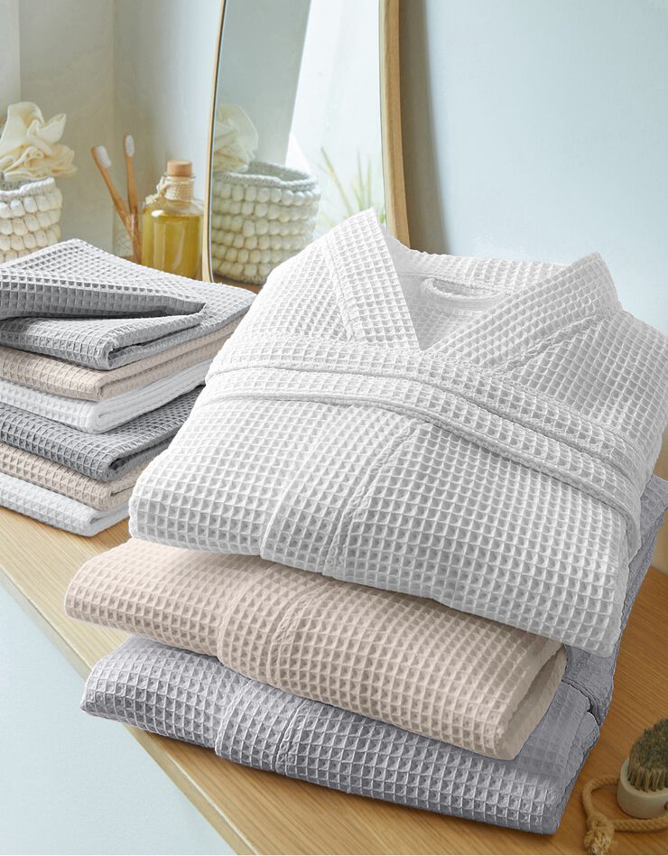 Serviette de bain nid d'abeille 320 g/m2 (sable) Serviette de bain nid d'abeille 320 g/m2 (sable)