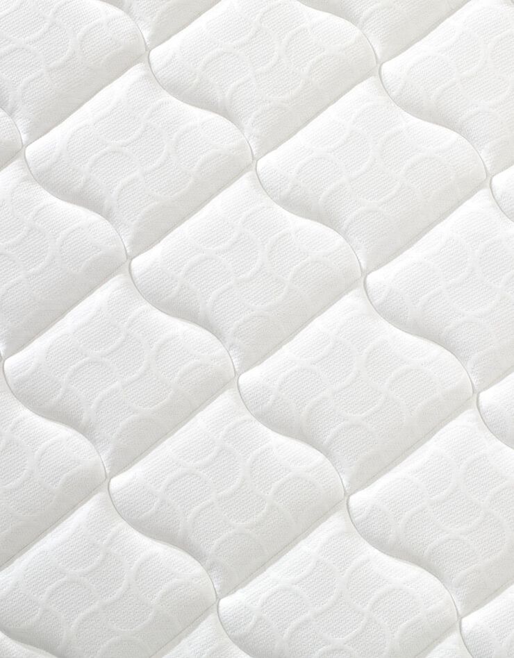 Matelas mousse Bultex 19 cm gamme confort ferme (blanc)