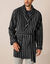 Robe de chambre courte maille polaire (ray&eacute; gris)