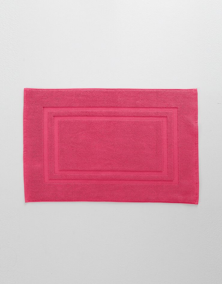 Tapis de bain éponge double liteau (grenade) Tapis de bain éponge double liteau (grenade)