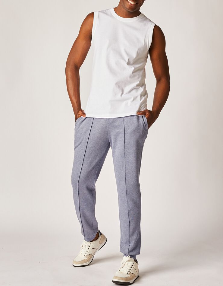 T-shirt col rond sans manches - lot de 3 (blanc) T-shirt col rond sans manches - lot de 3 (blanc)