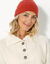 Bonnet en maille unie (paprika)