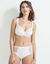 Culotte maxi coton dentelle unie Coria - lot de 2 (blanc)
