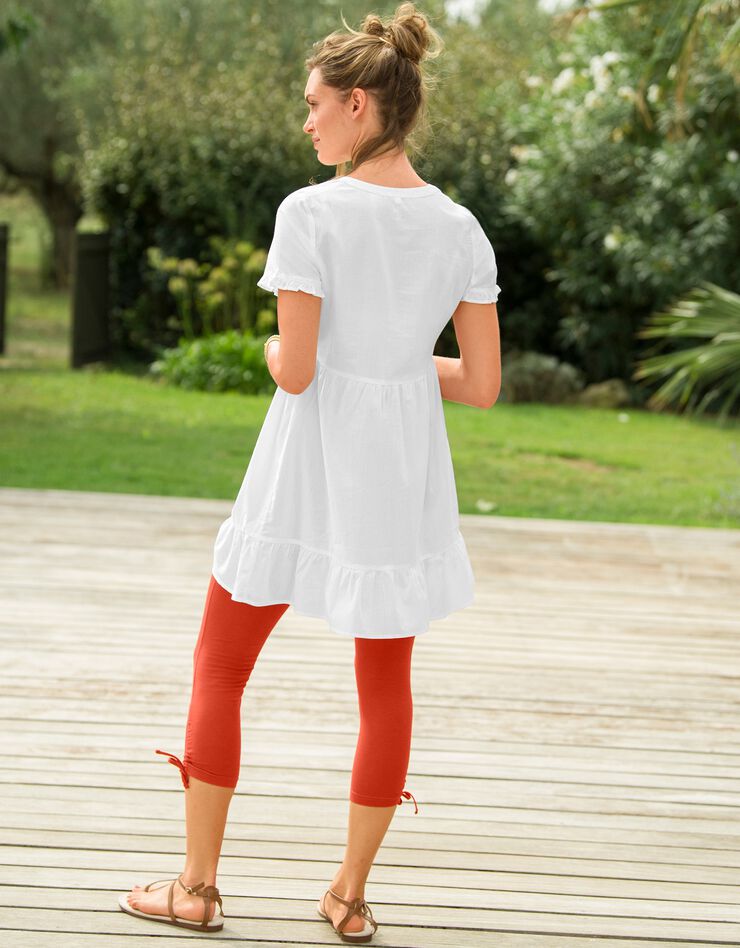 Legging 3/4 base coulissée (paprika) Legging 3/4 base coulissée (paprika)