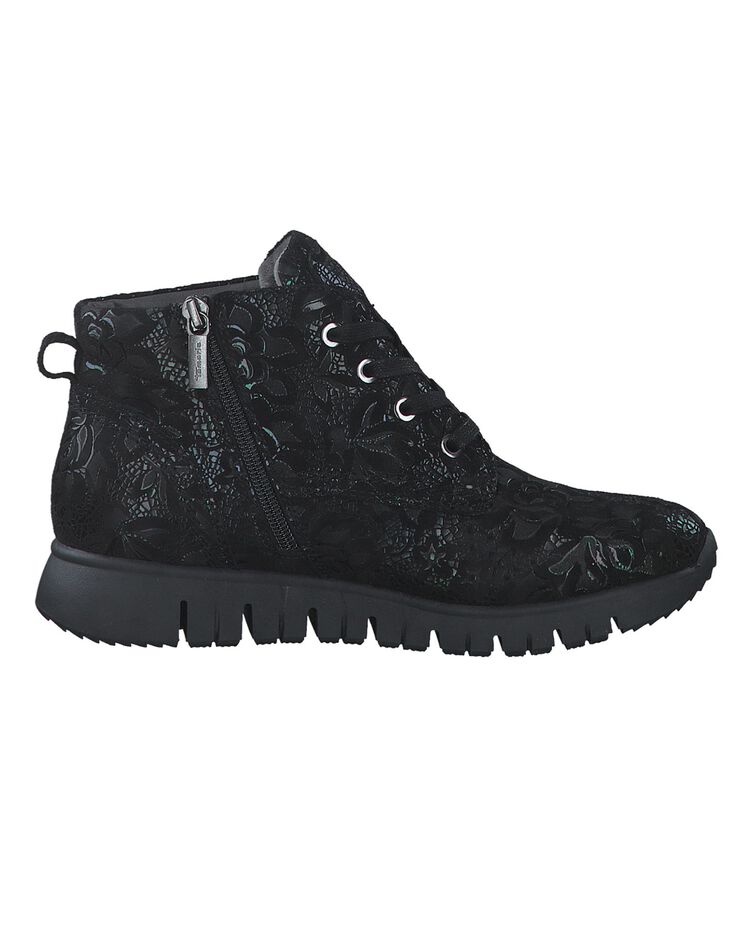 Bottines dessus cuir - largeur confort (noir) Bottines dessus cuir - largeur confort (noir)