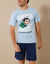 Pyjama short Gaston Lagaffe&reg; (bleu jean / marine)