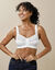 Soutien-gorge ouverture devant dentelle Salford - sans armatures (blanc)
