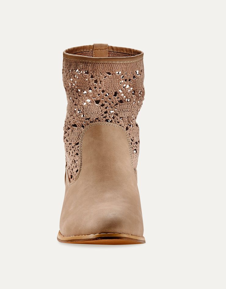 Boots macramé (taupe) Boots macramé (taupe)