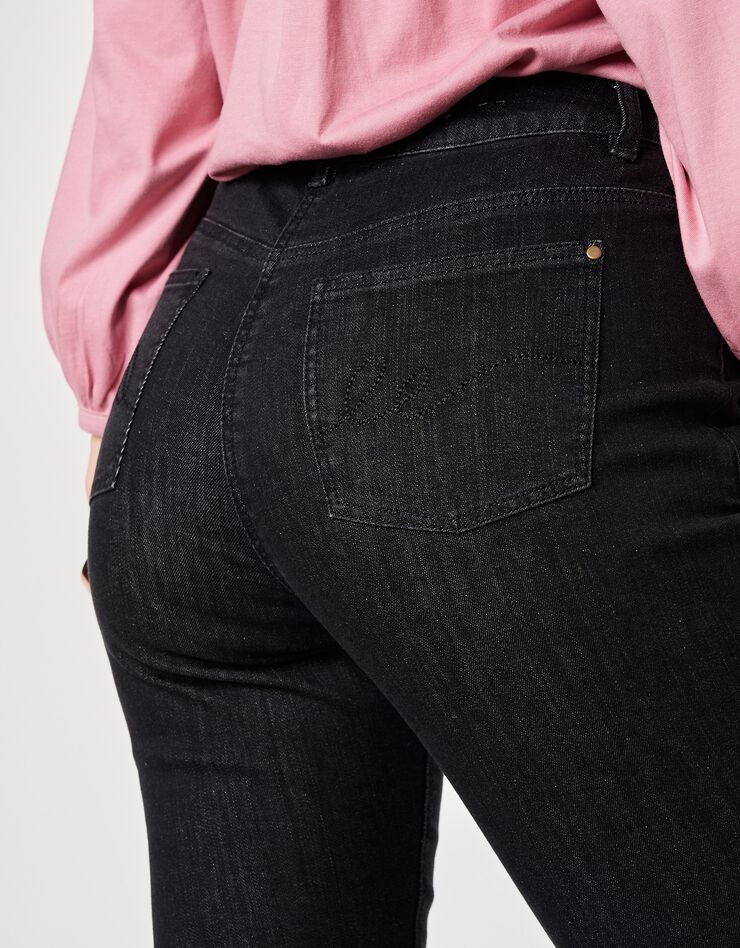 Jean stretch coupe droite (noir) Jean stretch coupe droite (noir)