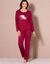 Pyjama manches longues motif "koala" (cerise)