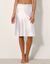 Jupon effet lissant et antistatique - long 60 cm (blanc)