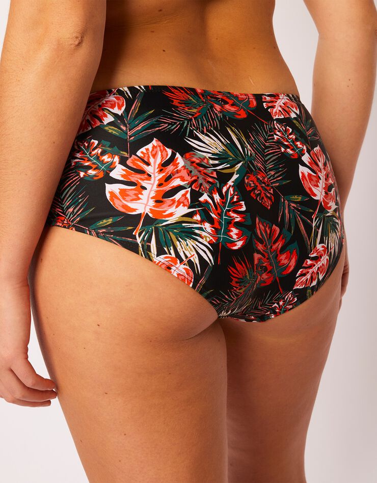 Culotte de bain maxi smockée Caonao (noir / kaki) Culotte de bain maxi smockée Caonao (noir / kaki)