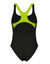 Maillot de bain 1 pièce Scratch (noir / jaune)