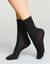 Chaussettes mi-hautes femme thermo isolantes (noir)