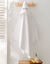 Cape de bain bébé personnalisable (blanc)
