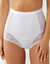 Culotte super maxi microfibre et dentelle - Lot de 2 (blanc)