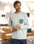Tee-shirt pyjama manches longues gris (gris)