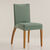 Housse chaise unie bi-extensible (amande)