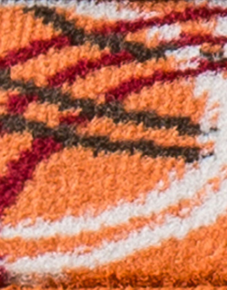 Tapis motifs cercles (orange) Tapis motifs cercles (orange)