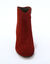 Boots western cuir (bordeaux)
