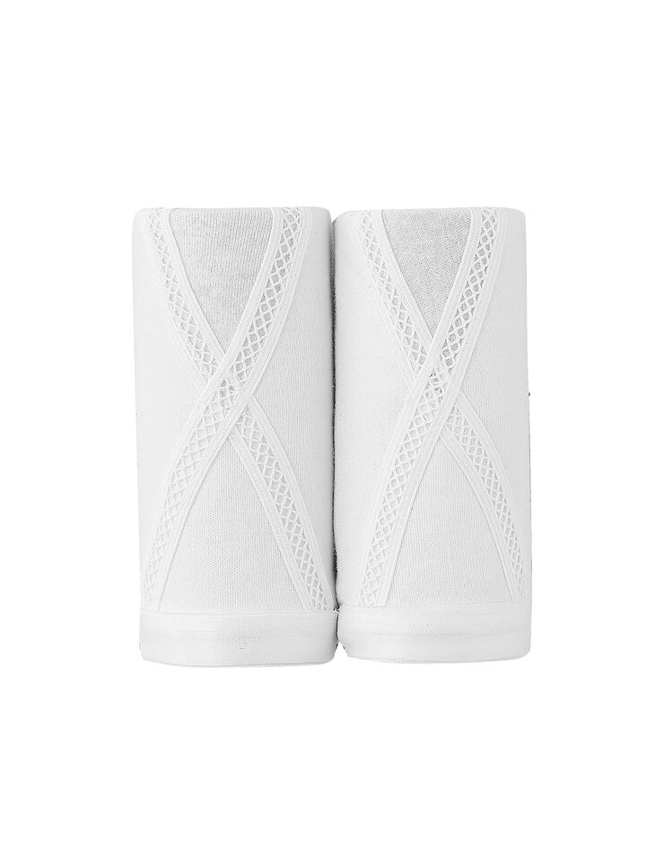 Soutien-gorge rubans croisés sans armatures - lot de 2 (2 blanc) Soutien-gorge rubans croisés sans armatures - lot de 2 (2 blanc)
