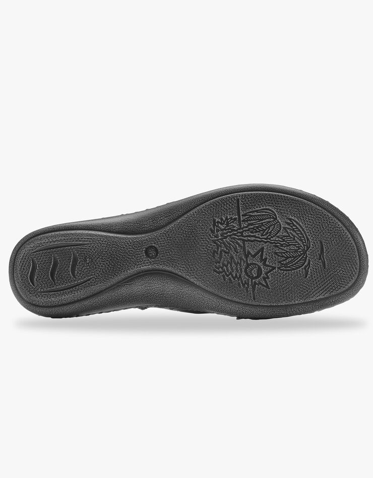 Mules confort en cuir ultra-souple - marine (marine)