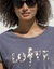 T-shirt manches courtes,  imprimé (anthracite)